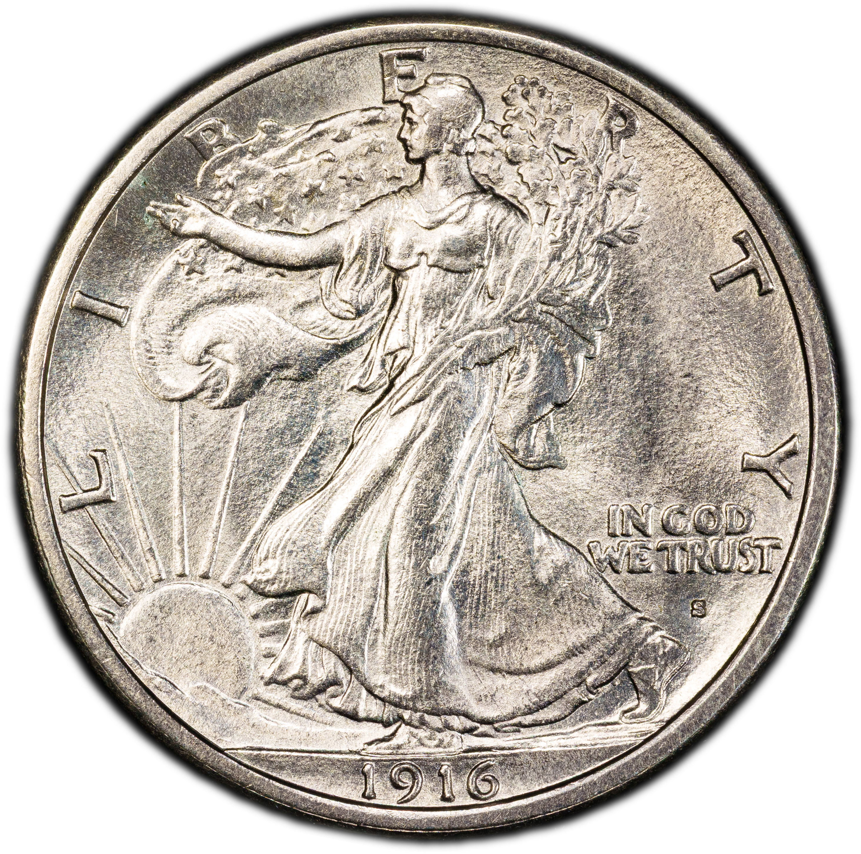 1916-S 50c MS