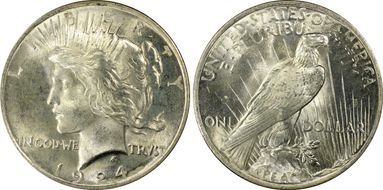 1924 $1 MS65