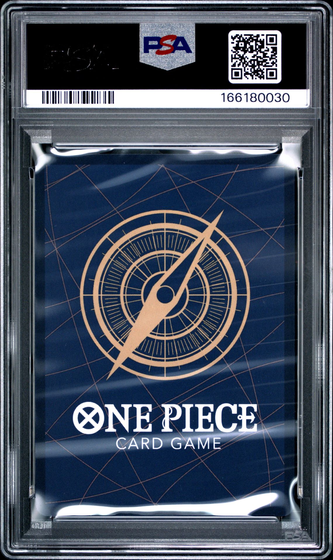 2026 One Piece Op15-Eb04-Adventure On Kami's Island Enel #118 (Alternate Art) Gem Mt 10 back view - PSA certificate #166180030