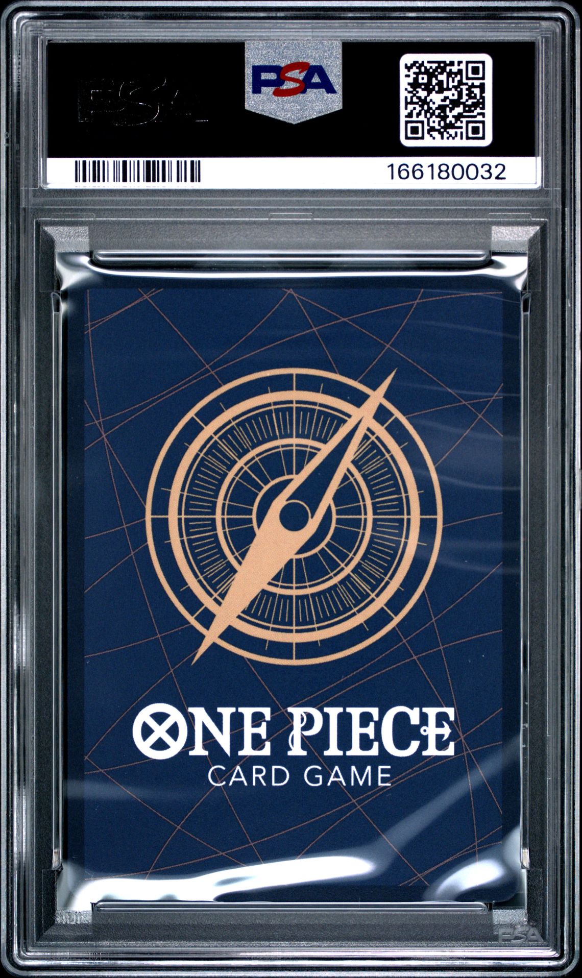 2026 One Piece Op15-Eb04-Adventure On Kami's Island Monkey D. Luffy #119 (Alternate Art) Gem Mt 10 back view - PSA certificate #166180032