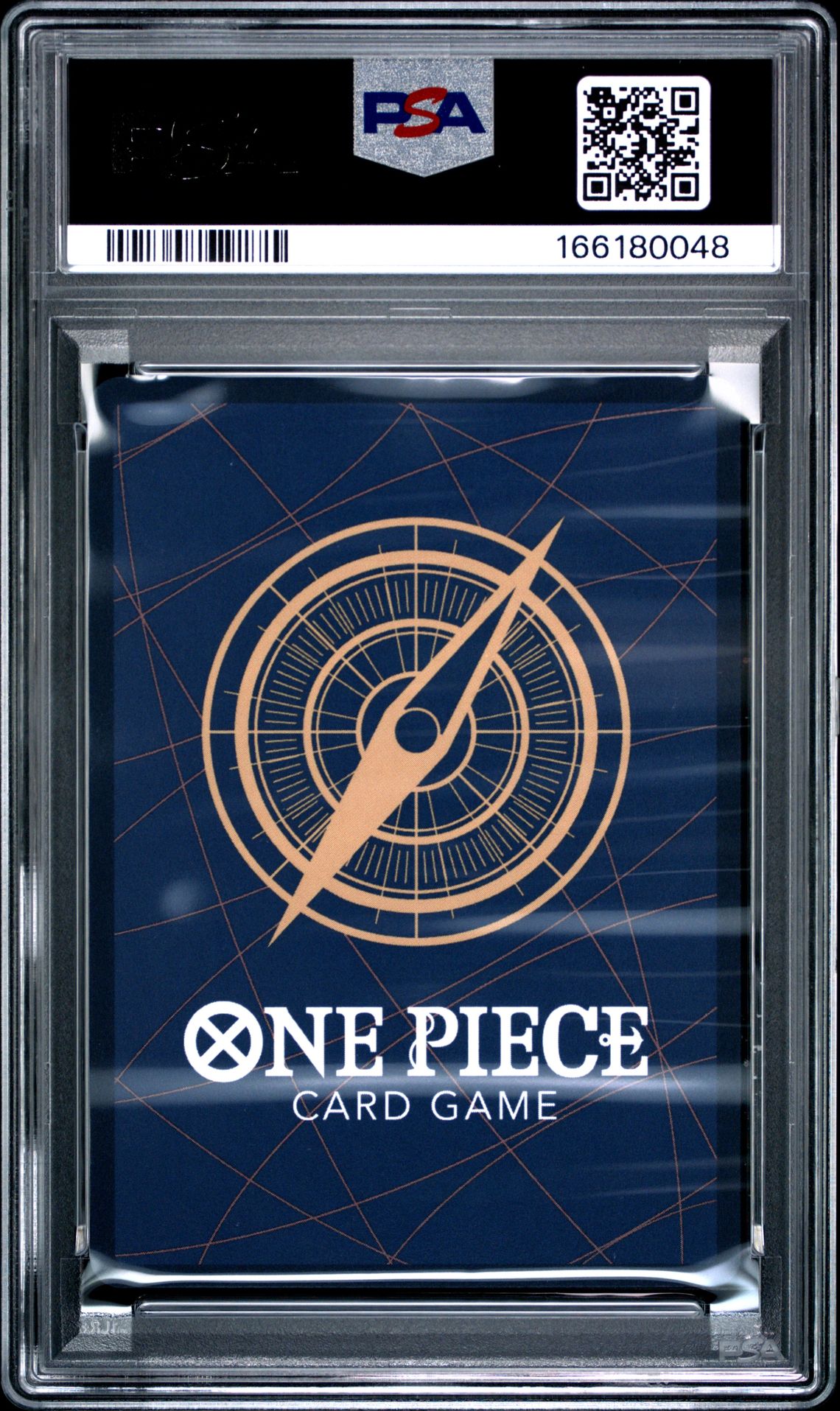 2026 One Piece Op15-Eb04-Adventure On Kami's Island Trafalgar Law #031 (Special Alternate Art) Gem Mt 10 back view - PSA certificate #166180048
