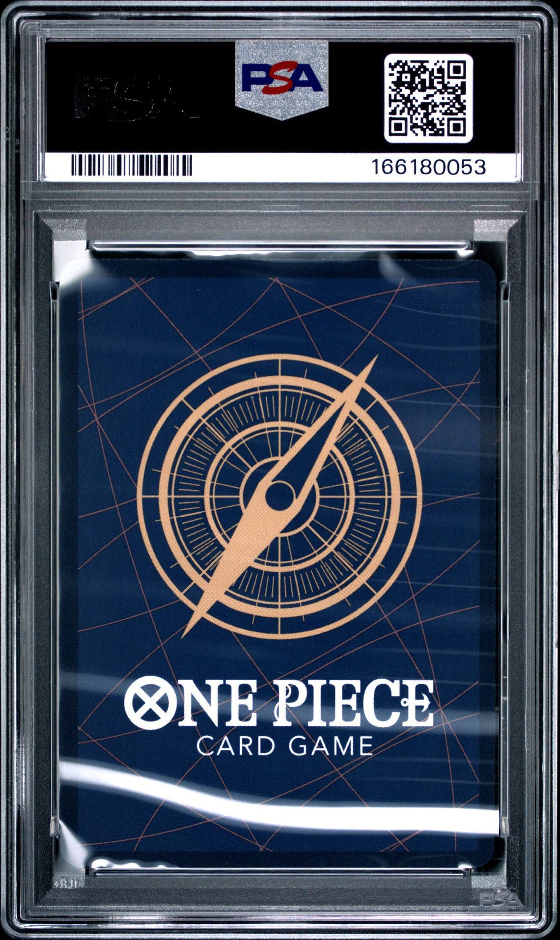 2025 One Piece Op13-Carrying On His Will Portgas D. Ace #119 (Alternate Art) Gem Mt 10 back view - PSA certificate #166180053