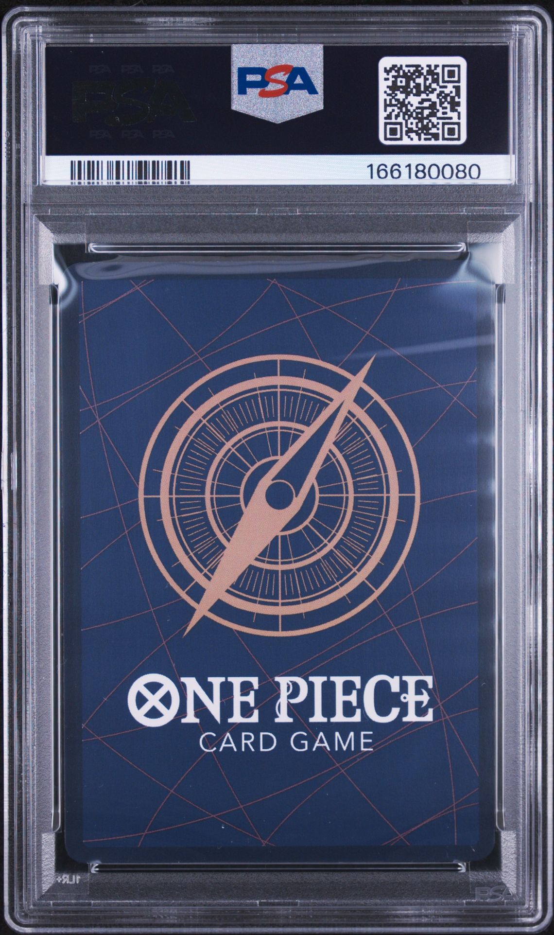 2026 One Piece Op14-Eb04-The Azure Sea's Seven Nami #031 (Alternate Art) Gem Mt 10 back view - PSA certificate #166180080