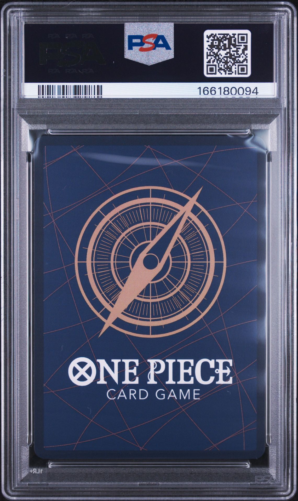 2026 One Piece Op14-Eb04-The Azure Sea's Seven Nami #031 (Alternate Art) Gem Mt 10 back view - PSA certificate #166180094