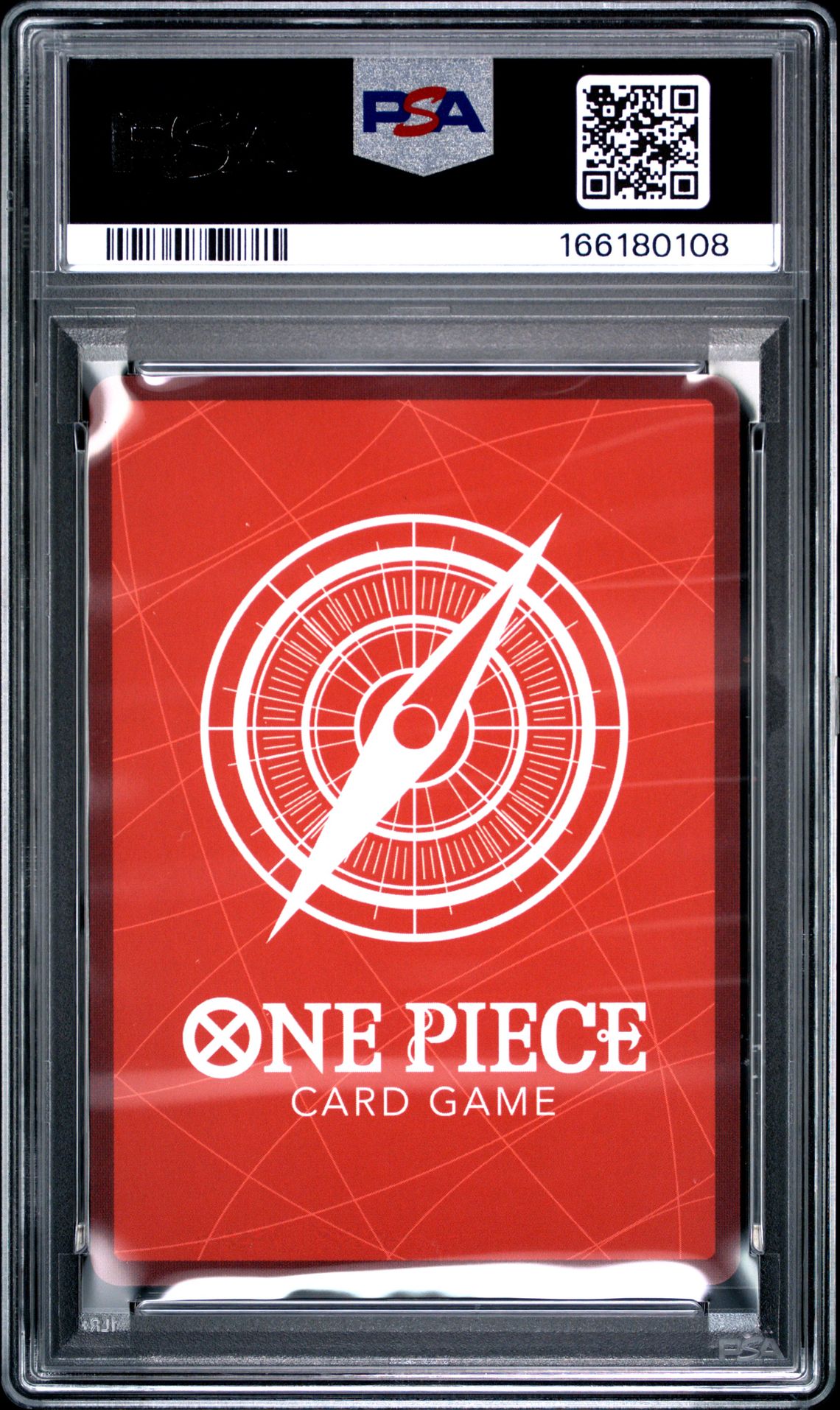 2022 One Piece Starter Deck St02-Worst Generation Eustass "Captain" Kid #001 (Super Pre-Release) Gem Mt 10 back view - PSA certificate #166180108