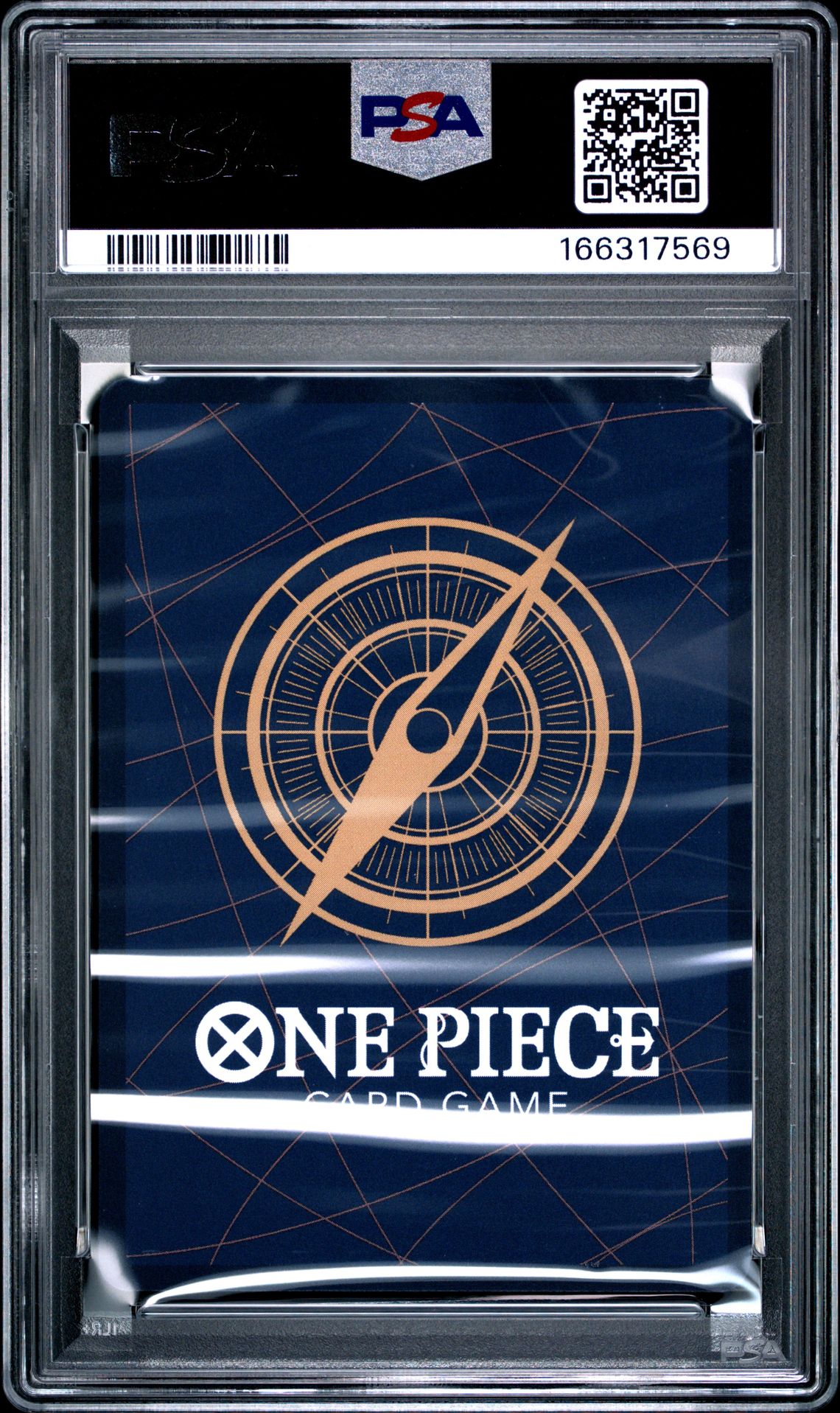 2025 One Piece Welcome Pack Vol.2 Roronoa Zoro #076 Gem Mt 10 back view - PSA certificate #166317569