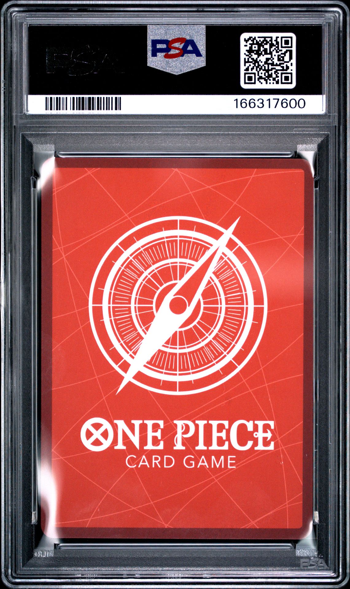 2026 One Piece Japanese Op15-Adventure On Kami's Island Krieg #001 (Alternate Art) Gem Mt 10 back view - PSA certificate #166317600