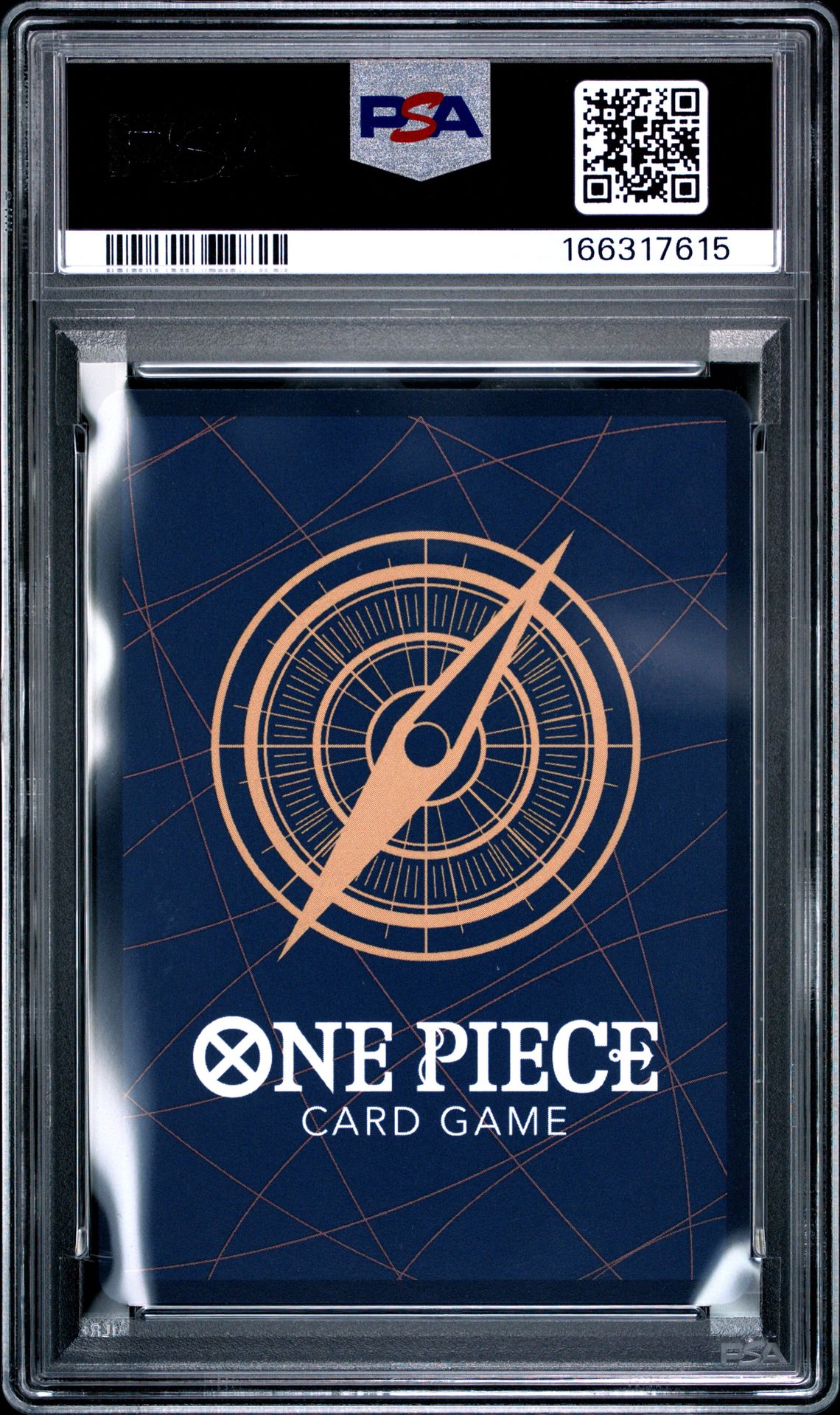2026 One Piece Op14-Eb04-The Azure Sea's Seven Nami #031 (Alternate Art) Gem Mt 10 back view - PSA certificate #166317615