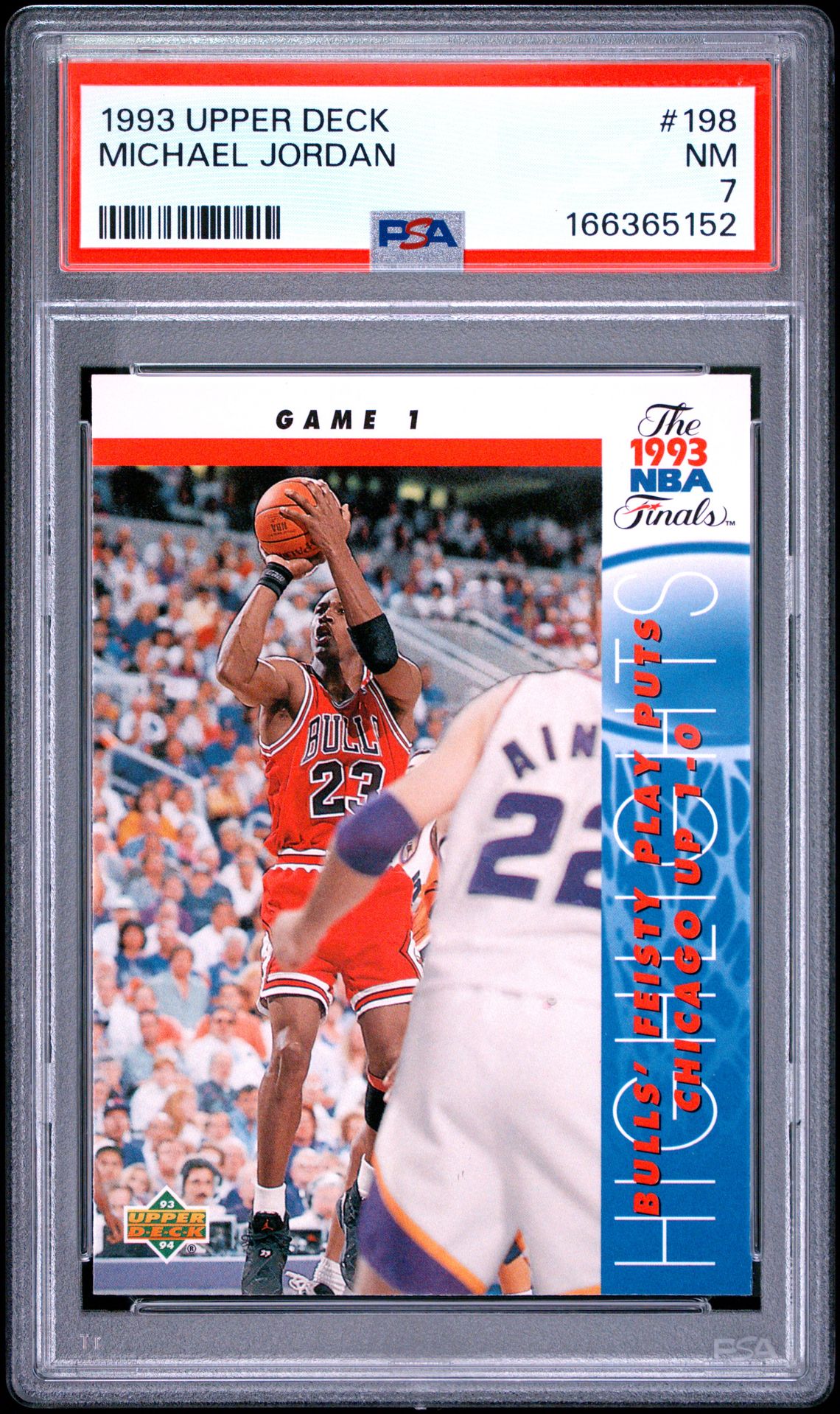 1993 Upper Deck Michael Jordan #198 Nm 7 front