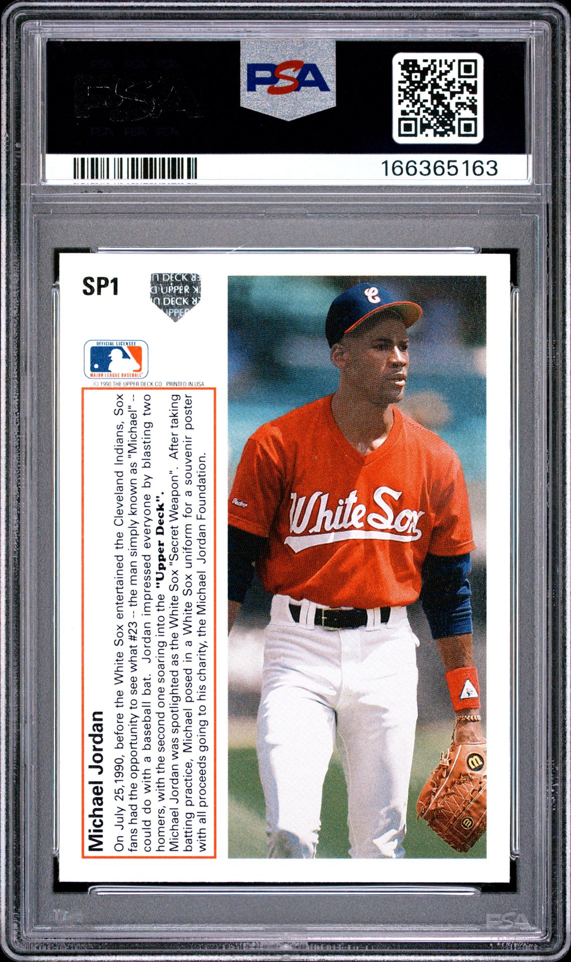 1991 Upper Deck Michael Jordan #Sp1 Ex-Mt 6 back