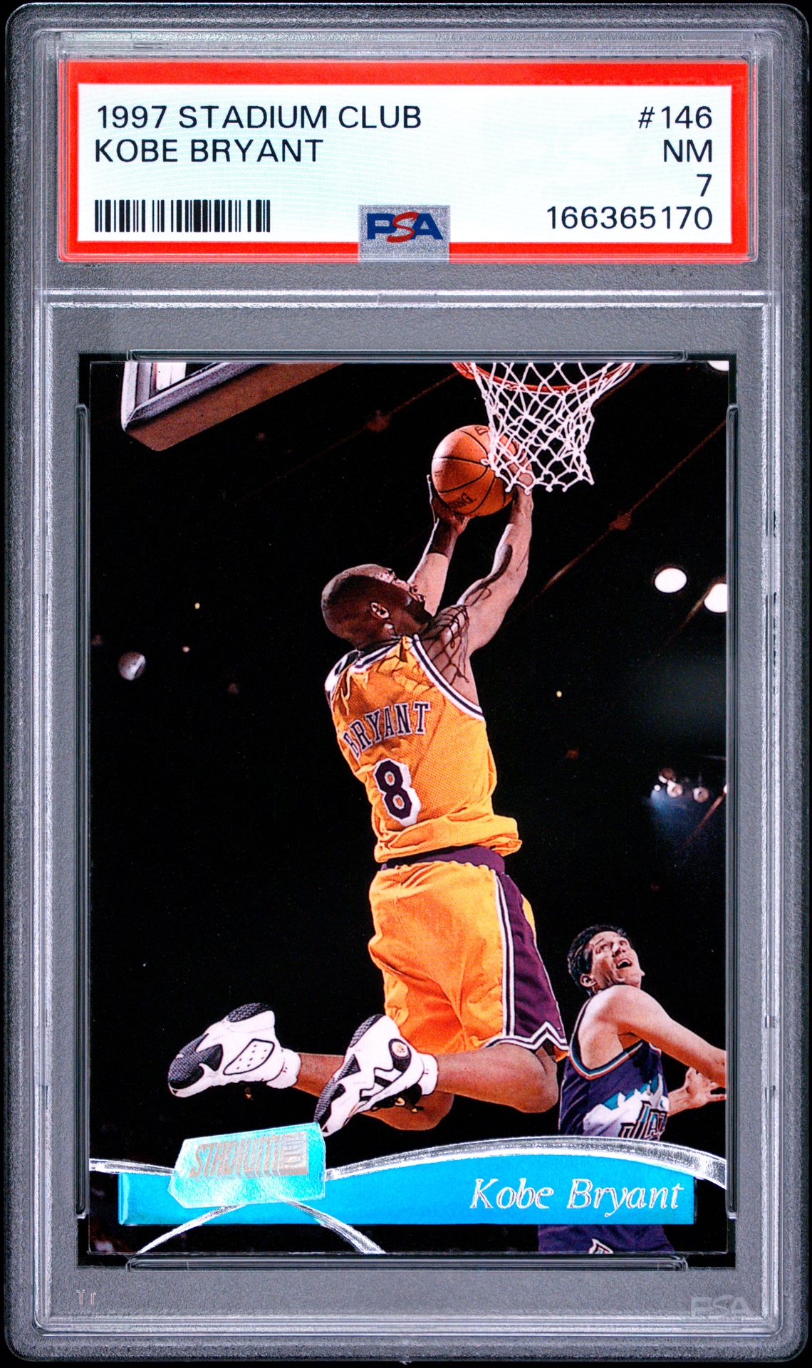 1997 Stadium Club Kobe Bryant #146 Nm 7 front