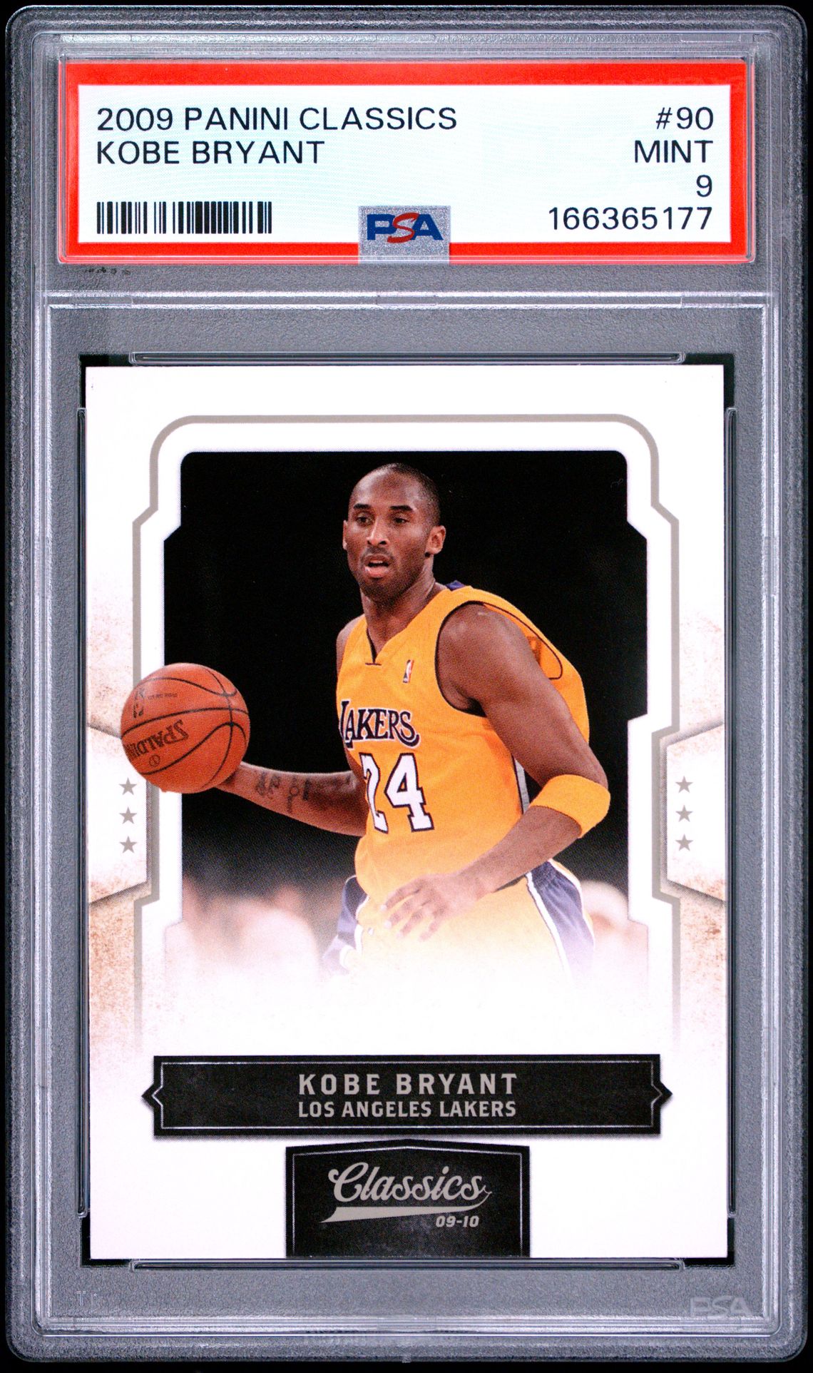 2009 Panini Classics Kobe Bryant #90 Mint 9 front