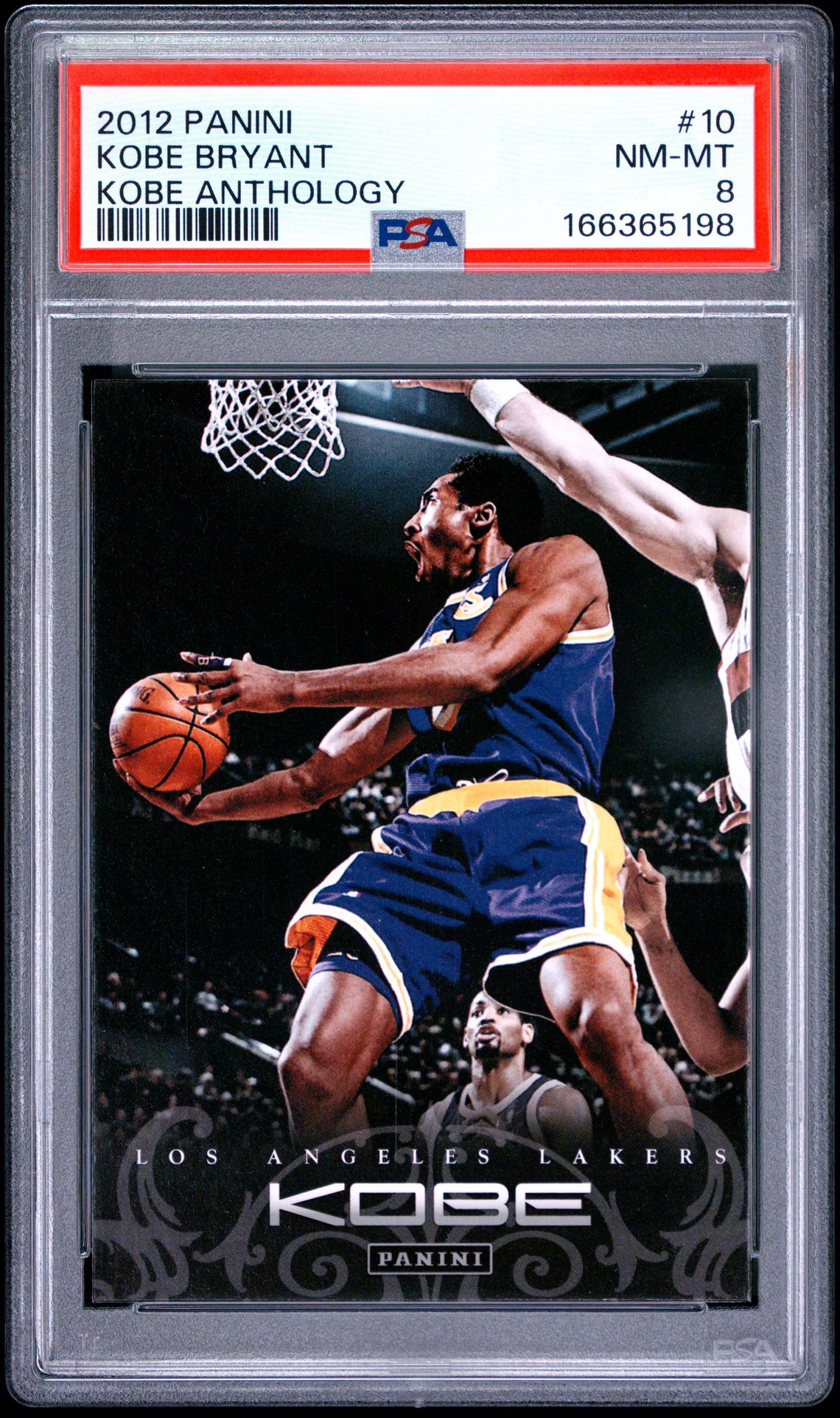 2012 Panini Kobe Anthology Kobe Bryant #10 (Kobe Anthology) Nm-Mt 8 front