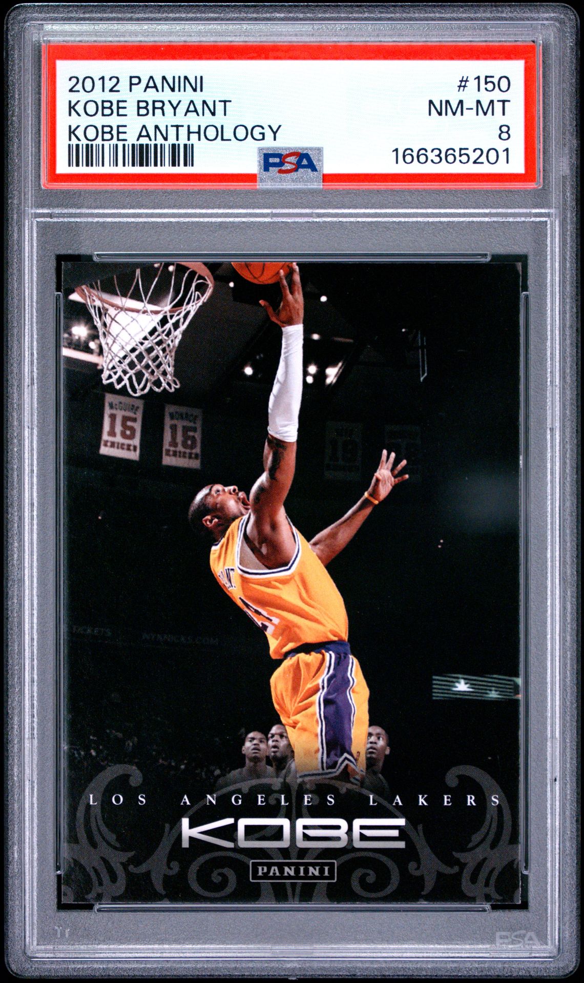 2012 Panini Kobe Anthology Kobe Bryant #150 (Kobe Anthology) Nm-Mt 8 front