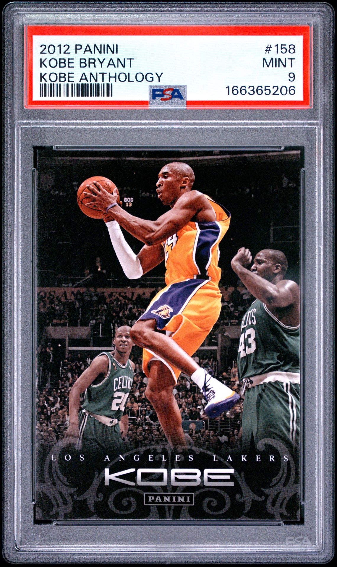 2012 Panini Kobe Anthology Kobe Bryant #158 (Kobe Anthology) Mint 9 front