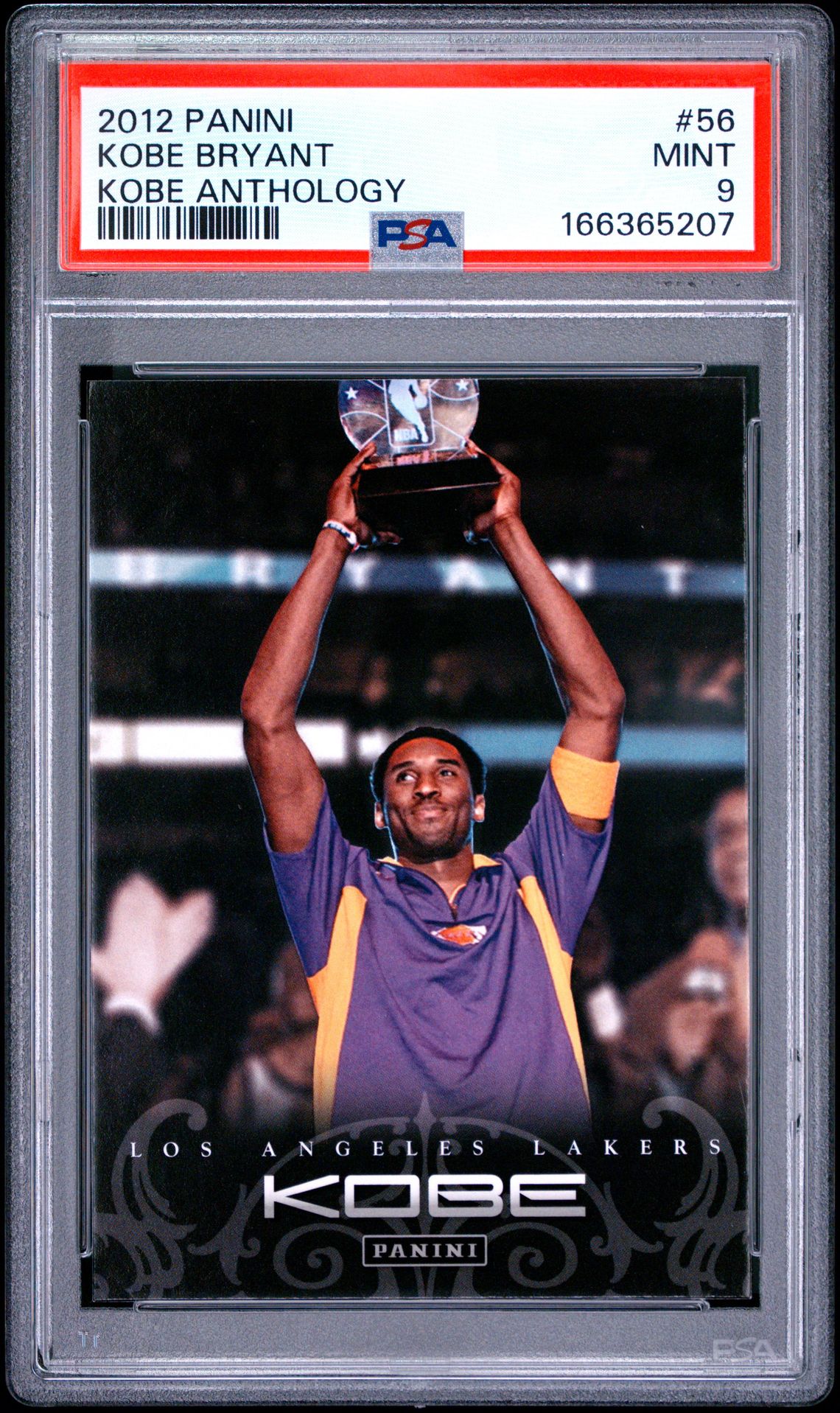 2012 Panini Kobe Anthology Kobe Bryant #56 (Kobe Anthology) Mint 9 front