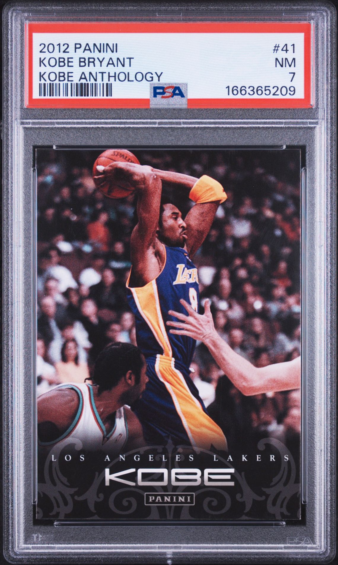 2012 Panini Kobe Anthology Kobe Bryant #41 (Kobe Anthology) Nm 7 front