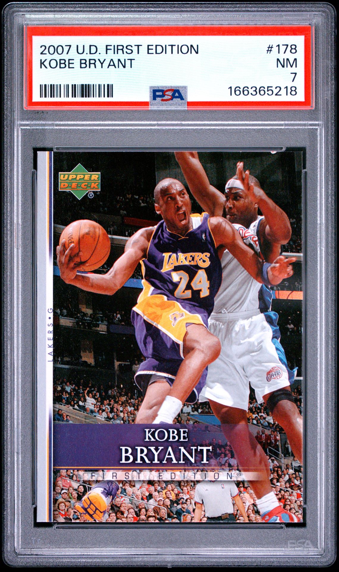 2007 Upper Deck First Edition Kobe Bryant #178 Nm 7 front