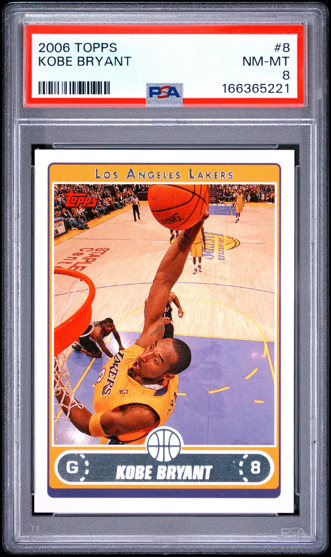 2006 Topps Kobe Bryant #8 Nm-Mt 8 front