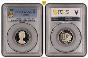 1981 10C PR69DCAM