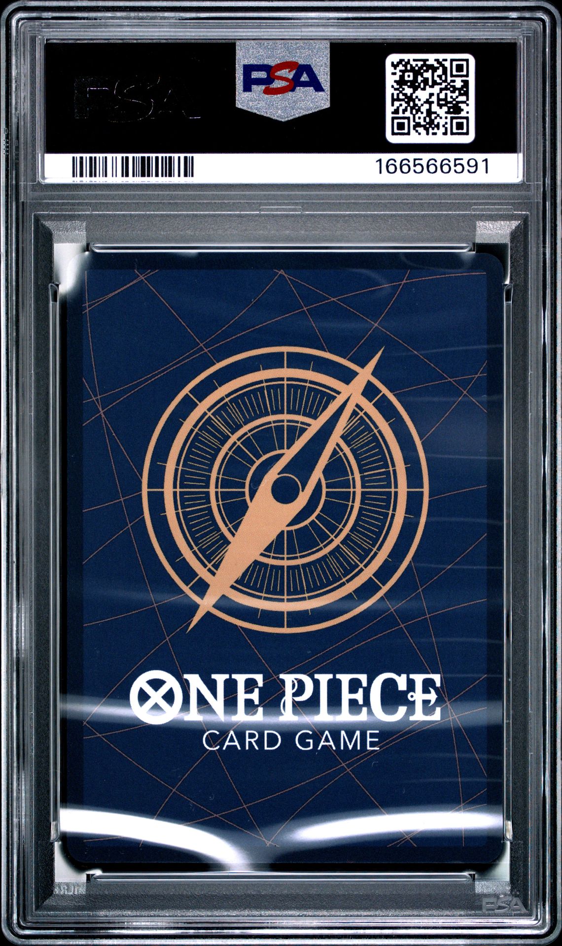 2023 One Piece Op02-Paramount War Monkey D. Luffy #062 (Alternate Art) Gem Mt 10 back view - PSA certificate #166566591