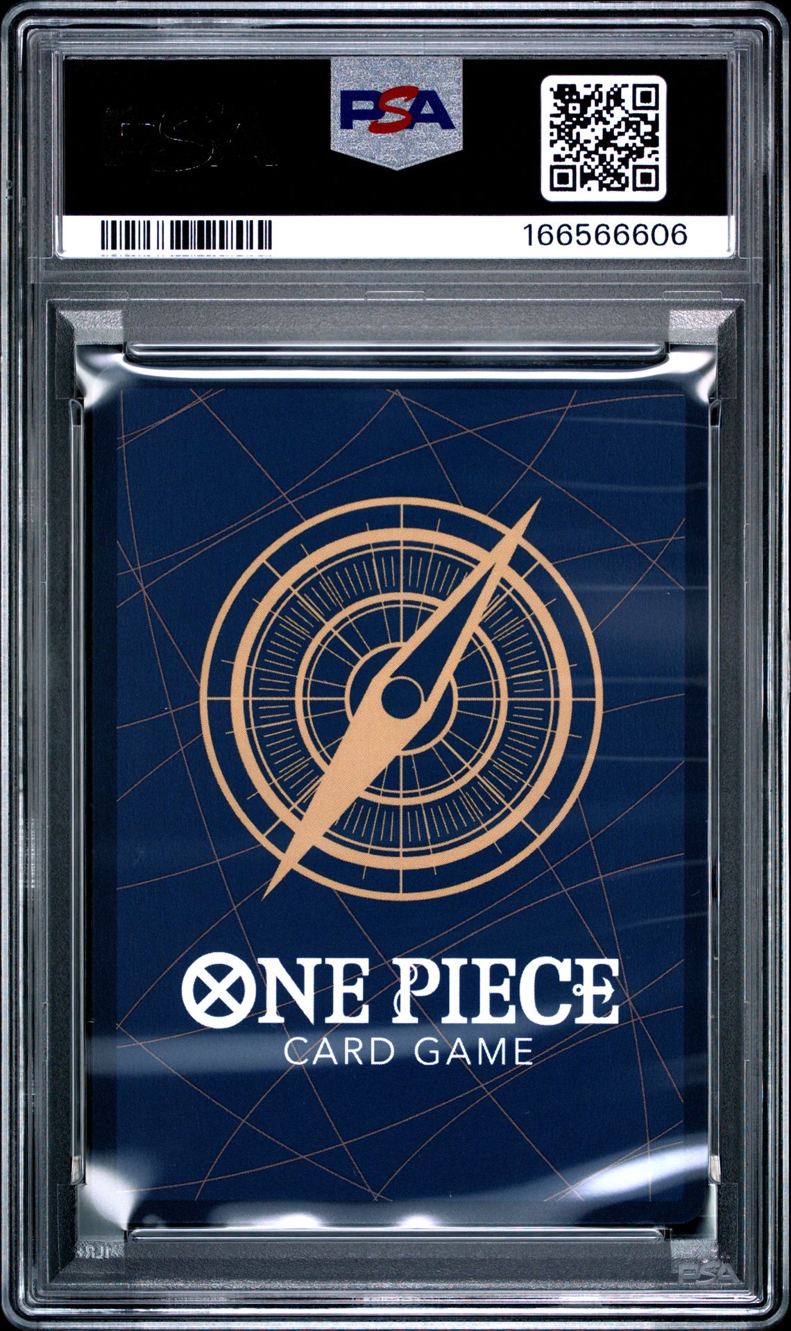 2024 One Piece Prb01-Premium Booster -One Piece Card The Best- Monkey D. Luffy #055 (Holofoil) Gem Mt 10 back view - PSA certificate #166566606