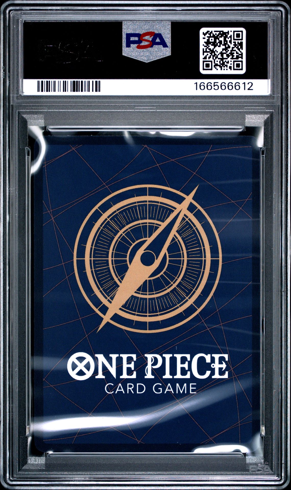 2024 One Piece Op09-Emperors In The New World Monkey D. Luffy #119 (Alternate Art) Gem Mt 10 back view - PSA certificate #166566612