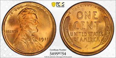 1911 1C MS67RD