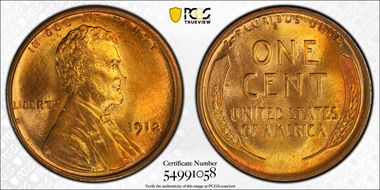 1912 1C MS67+ RD