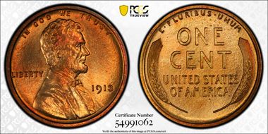 1913 1C PR67RD