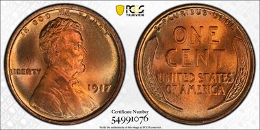 1917 1C MS68RD