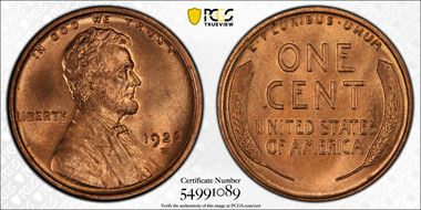 1922-D 1C MS66+ RD