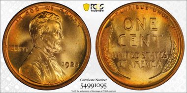 1925 1C MS68RD