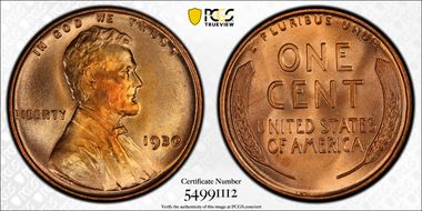 1930 1C MS67+ RD