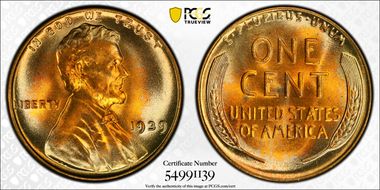 1939 1C MS68+ RD