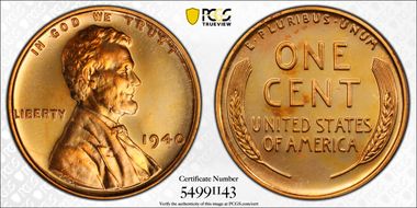 1940 1C PR67+ RD