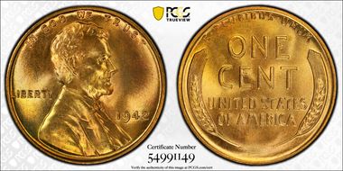 1942 1C MS68RD