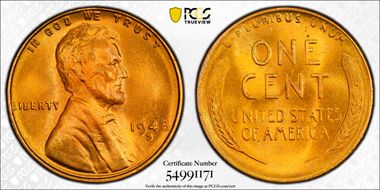 1948-S 1C MS68RD