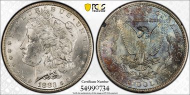 1883-CC $1 GSA Hoard MS62