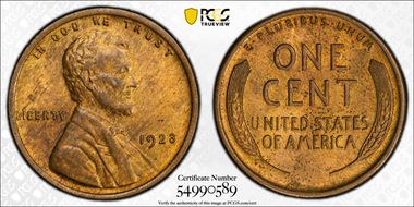 1923 1C MS63RB