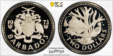 1973-FM $2 PR69DCAM