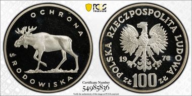 1978 MW 100 Zl Moose PR69DCAM