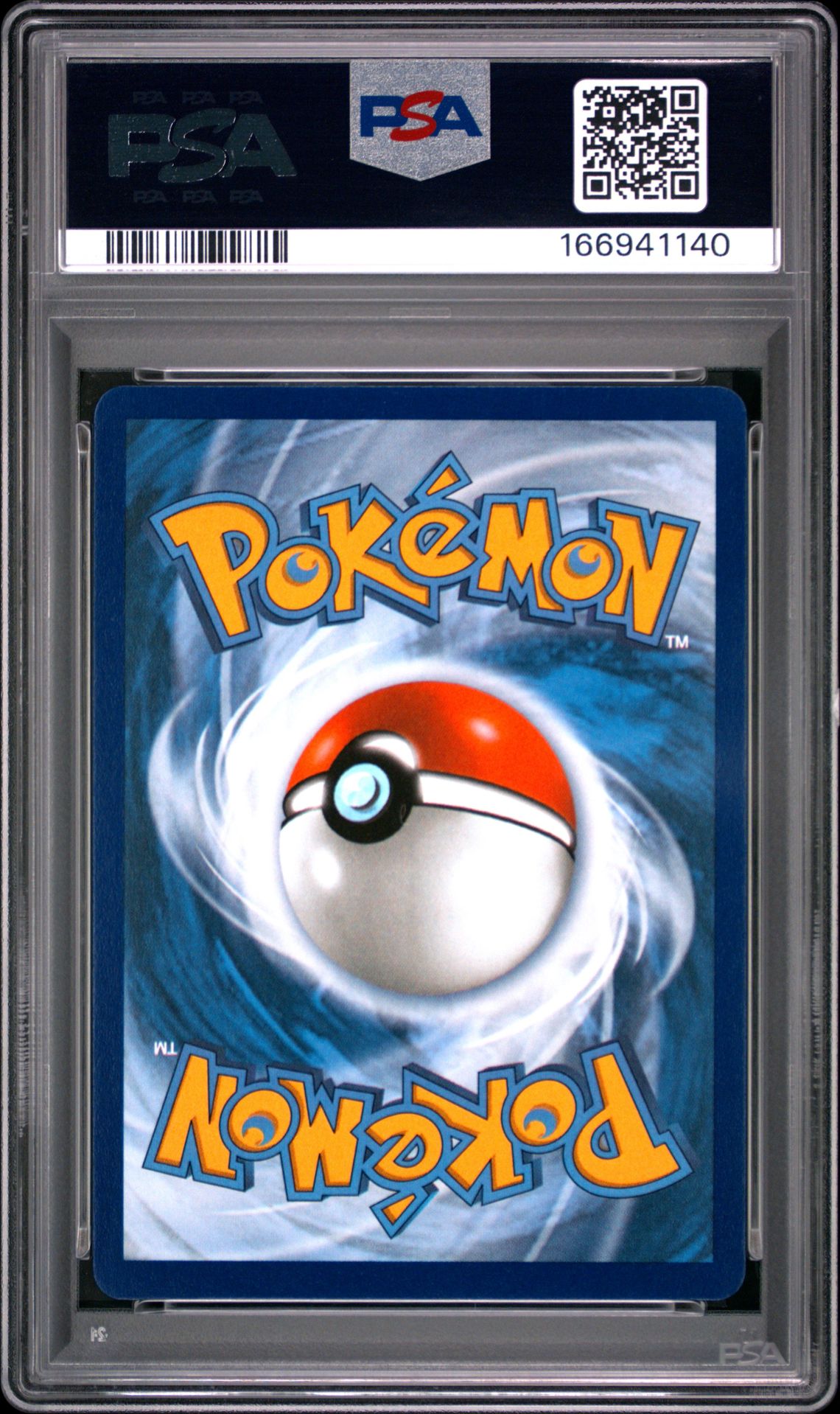 2025 Pokemon Dri En-Destined Rivals Rocket's Mewtwo Ex #240 (Hyper Rare) Gem Mt 10 back view - PSA certificate #166941140