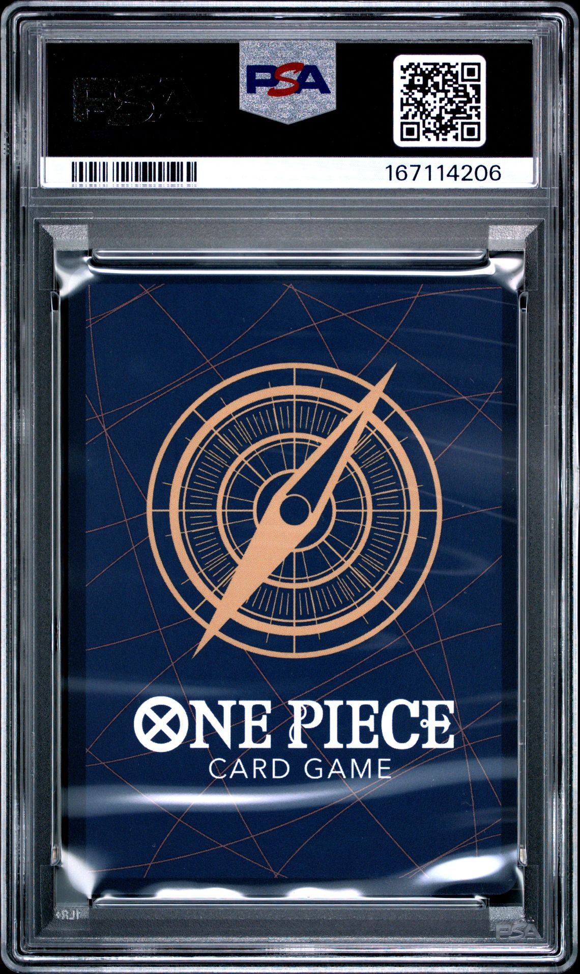 2026 One Piece Op15-Eb04-Adventure On Kami's Island Sabo #105 (Special Alternate Art) Gem Mt 10 back view - PSA certificate #167114206