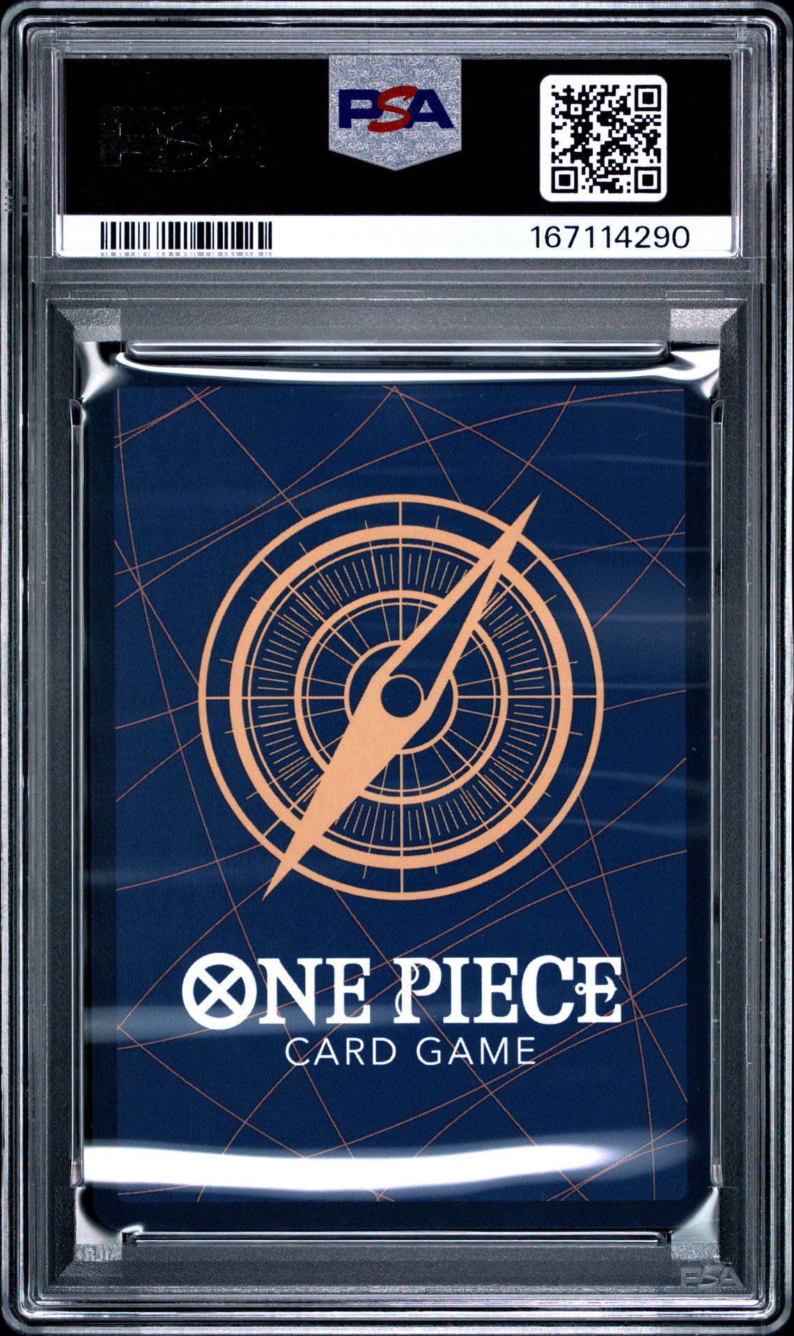 2024 One Piece Eb01-Extra Booster -Memorial Collection- Laboon #048 (Alternate Art) Gem Mt 10 back view - PSA certificate #167114290