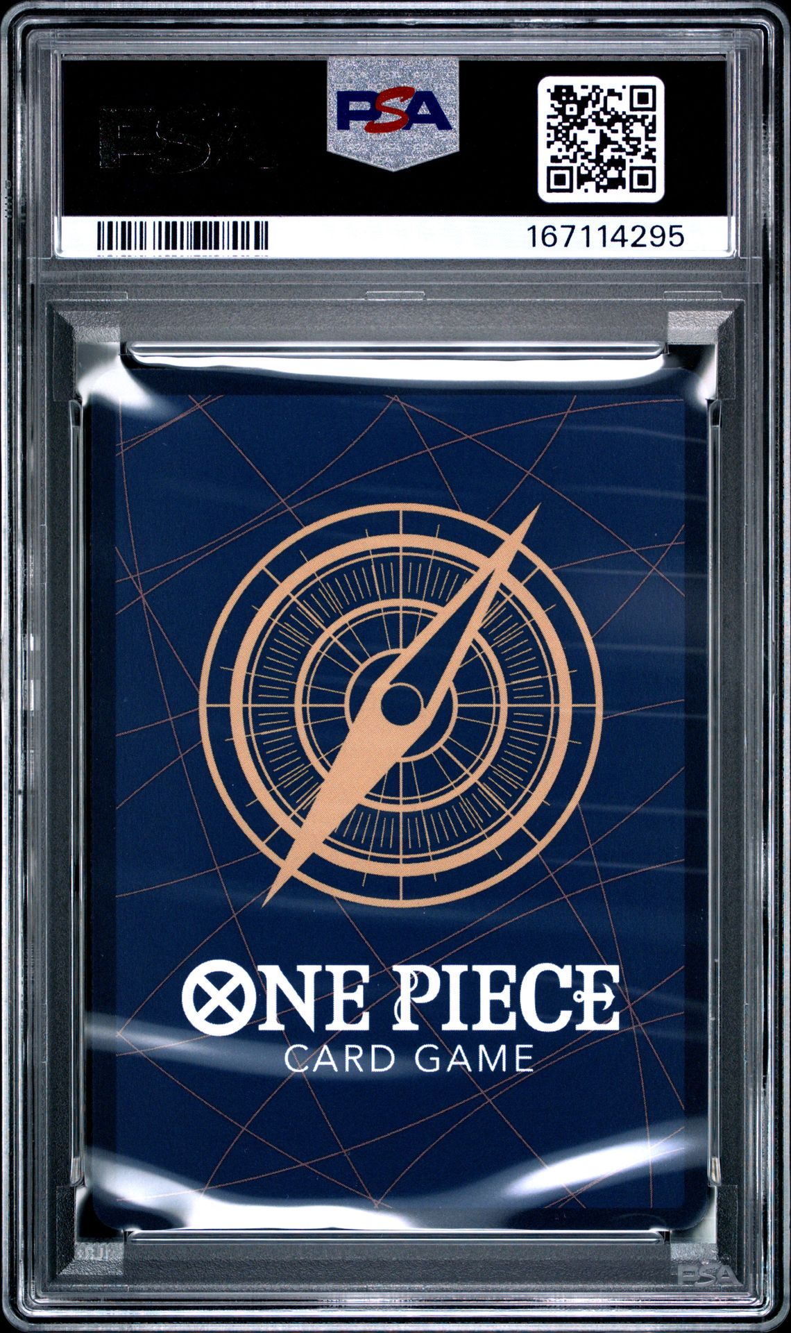 2025 One Piece Op13-Carrying On His Will Monkey D. Luffy #118 Gem Mt 10 back view - PSA certificate #167114295