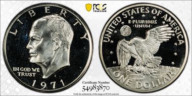 1971-S $1 Silver PR66CAM