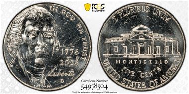 2026-D 5C 1776-2026 MS64FS