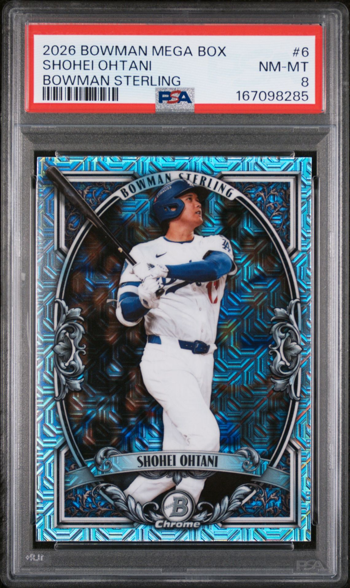 2026 Bowman Mega Box Bowman Sterling Shohei Ohtani #6 Nm-Mt 8 front