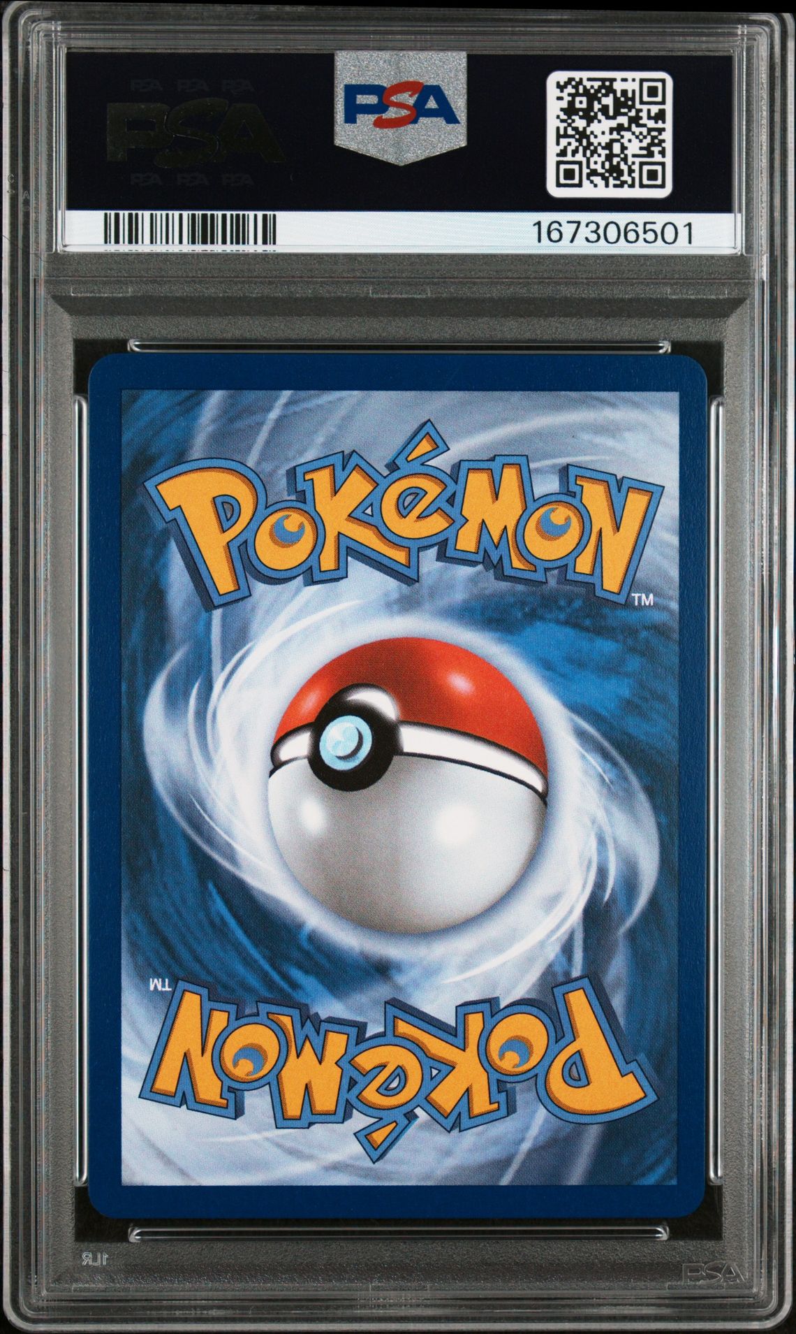 2026 Pokemon Cri En-Chaos Rising Mega Greninja Ex #100 (Ultra Rare) Gem Mt 10 back view - PSA certificate #167306501